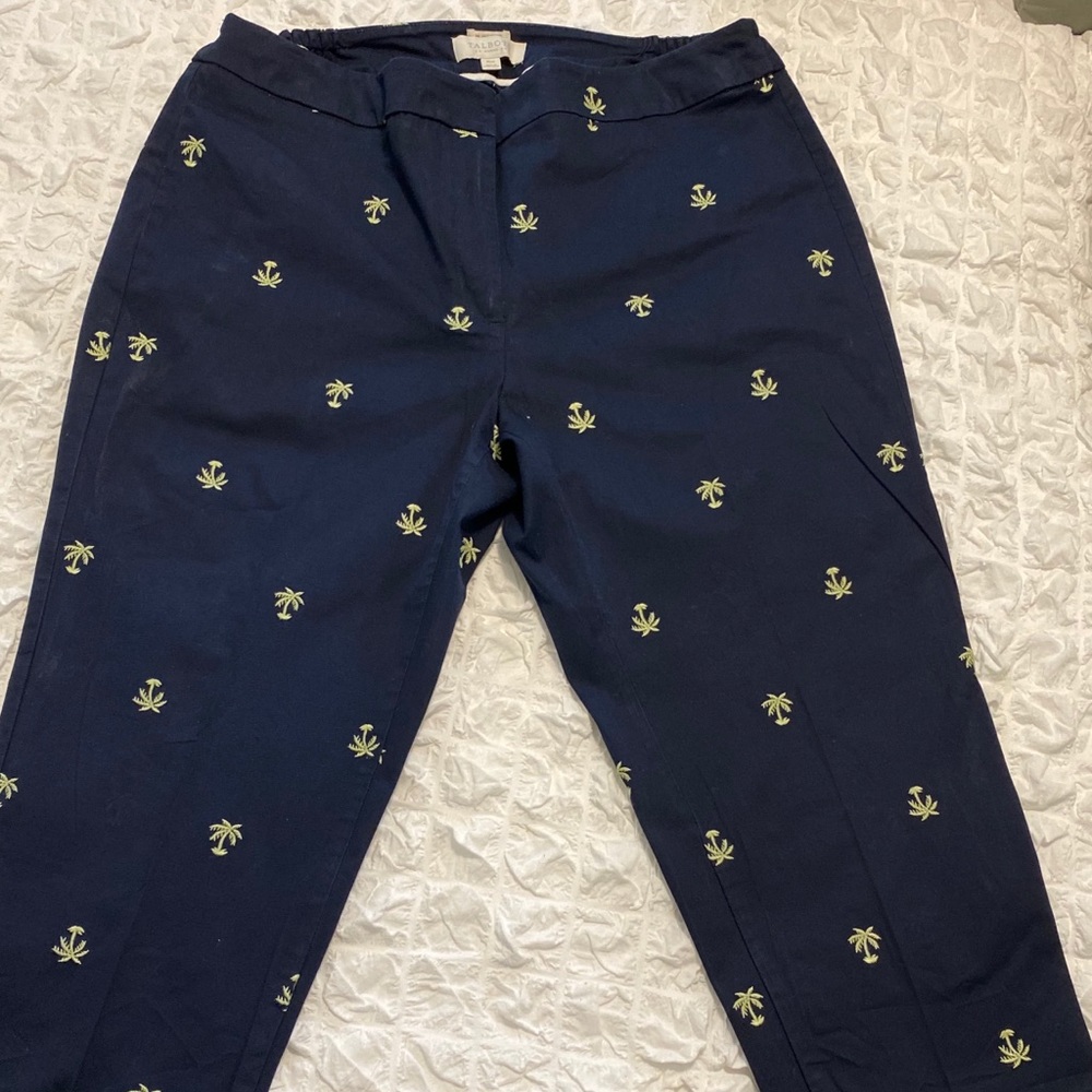 Talbots~Navy Capris pants